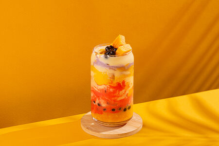 Баббл ти Манго молочный на вынос 450 мл