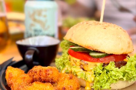 Классический чикенбургер