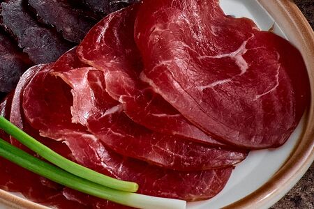 Говядина сыровяленая