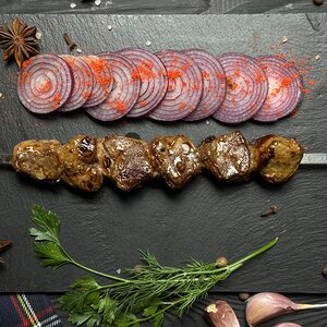 Шашлык из печени