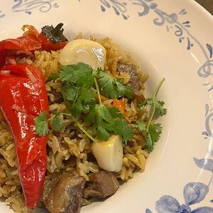 Плов из говядины