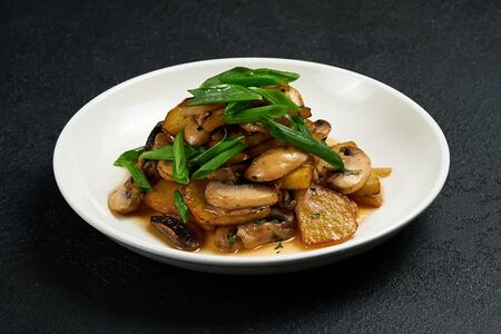 Картошка с грибами