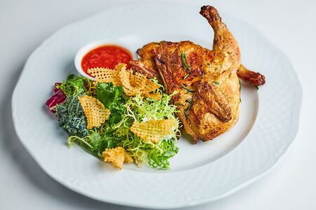 Цыплёнок на углях