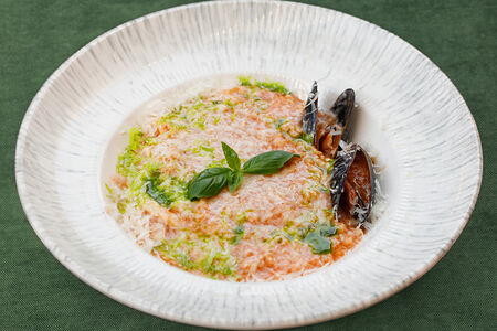 Ризотто с морепродуктами