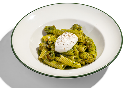 Тортильони с креветками