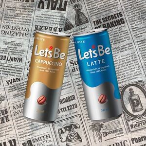 Кофе в баночках растворимое холодное Латте