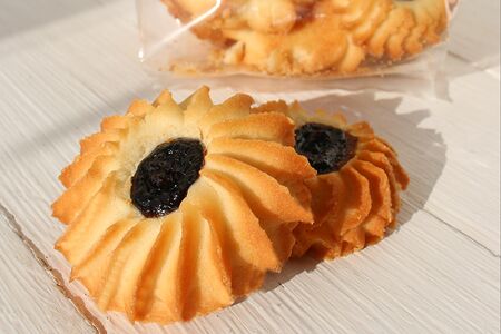 Печенье с черёмухой