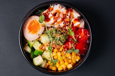 Поке с цыпленком