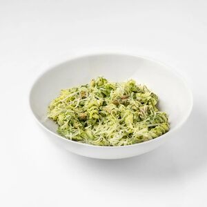 Паста с цыпленком в сливочно-шпинатном соусе