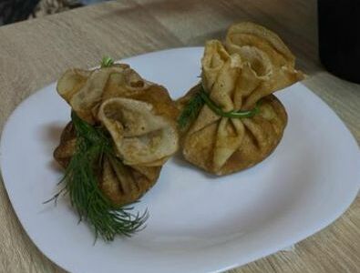 Крепе с жюльеном с курицей