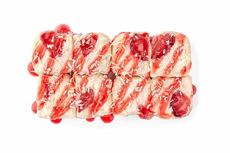 Сладкие роллы Клубника Кокос