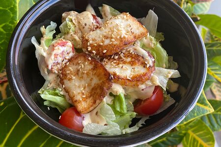 Салат с адыгейским сыром