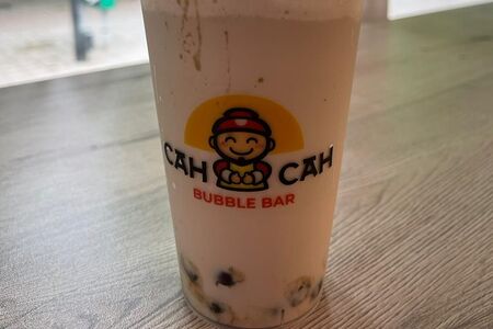 Бабл милкшейк карамельный попкорн