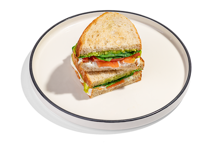 Сэндвич с форелью