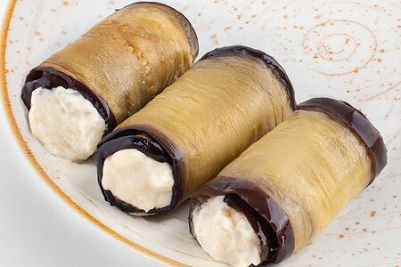 Рулетики из баклажанов