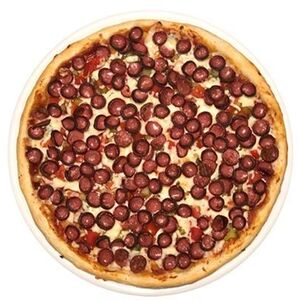 Пицца Реала с соусом барбекю