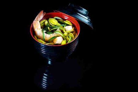 Суп мисо-широморе