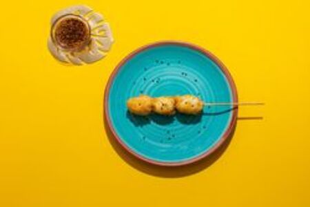 Перепелиное яйцо жареное