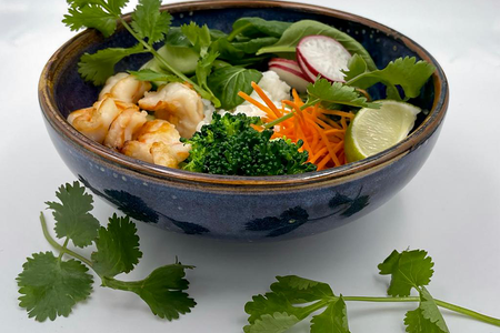 Поке с креветками