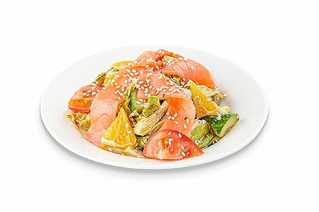 Пекинский лосось Салат