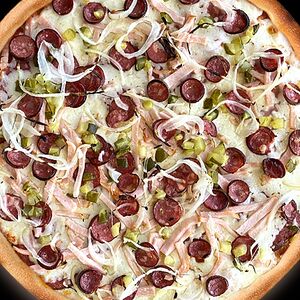 Пицца 4 колбасы