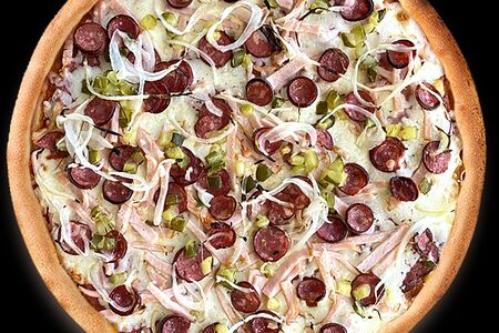 Пицца 4 колбасы