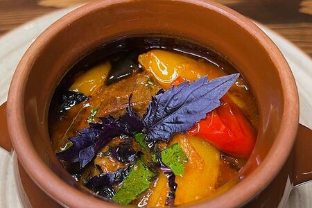 Чанахи с говядиной