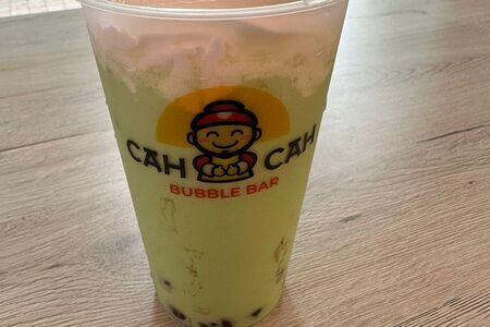 Бабл милкшейк фисташковое мороженое