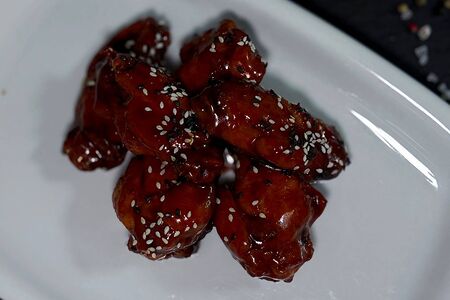 Крылышки в соусе терияки 