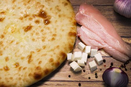 Осетинский пирог с индейкой