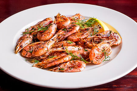 Креветки жареные к пиву