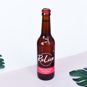 Комбуча Релайв на Иван чае (Смородина-ревень)