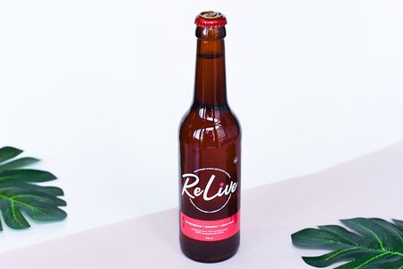 Комбуча ReLive на Иван чае (Смородина-ревень)