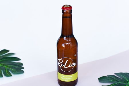 Комбуча ReLive на белом чае (Ананас + лемонграсс)