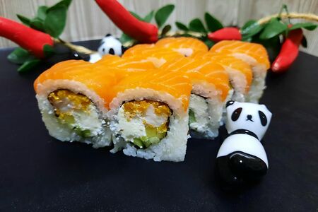 Филадельфия лайт с креветкой темпура