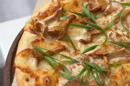 Хачапури с лисичками 