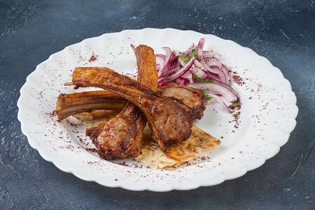 Шашлык из каре ягненка