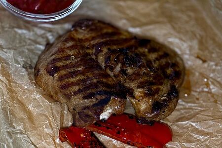 Стейк из свинины