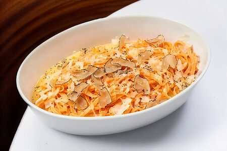 Тальятелле с трюфелем и пармезаном