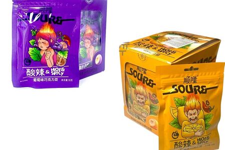 Жевательные конфеты с перцем чили Шуньлун Hot & Spicy