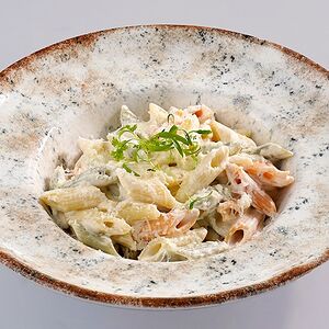 Паста пенне Четыре сыра