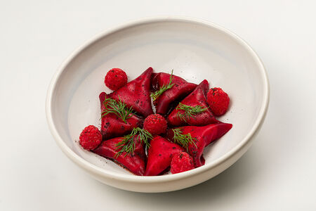 Свекла, пекан, малина