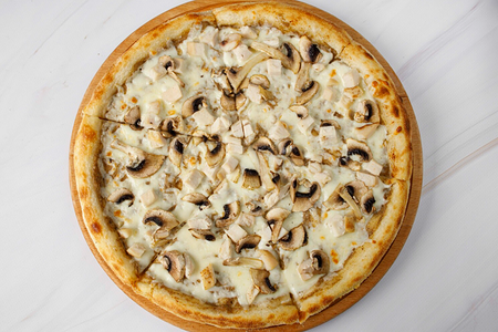 Курица\Грибы пицца