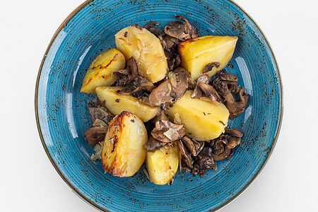 Картофель с грибами