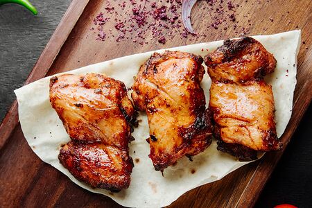 Шашлык из куриного бедра