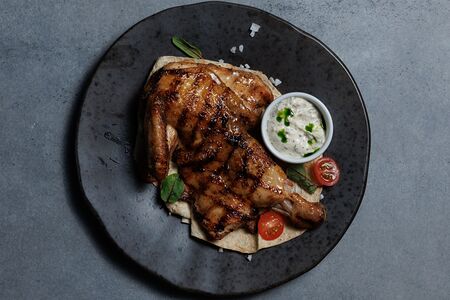 Цыпленок на гриле