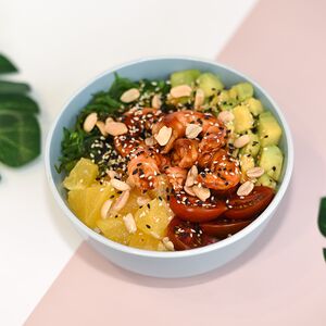 Поке Терияки шримп