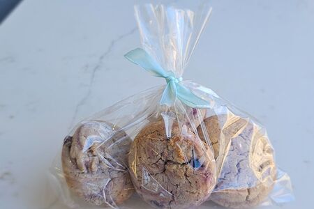 Печенье Лавандовое с черникой 