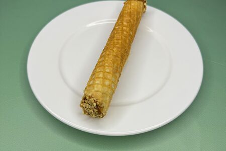 Вафельная трубочка