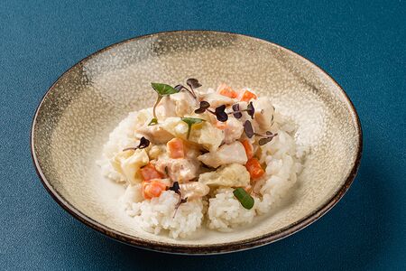 Соте из куриного филе